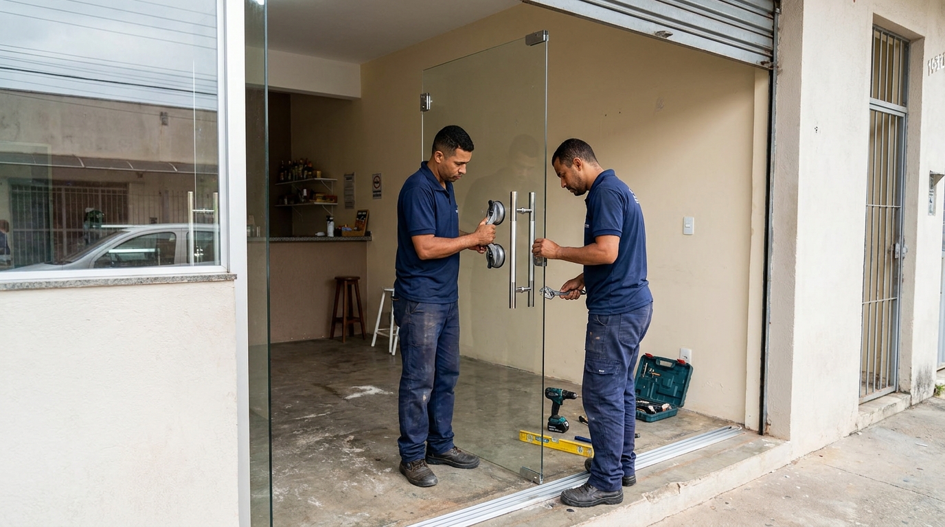 Portas em Vidro em Vitória da Conquista‑BA